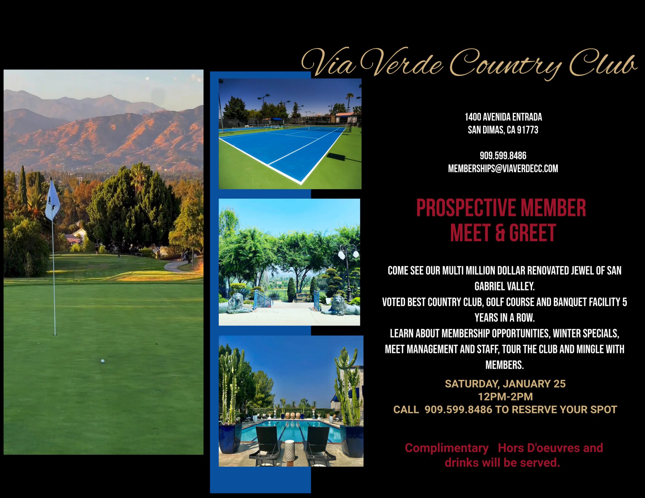 Special Events - Via Verde Country Club